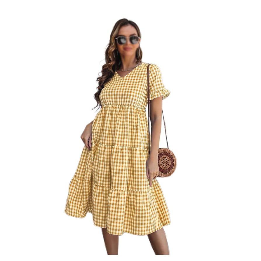 【専用出品】Curensology Gingham Check Dress CC51142a_grande.jpg?v=1591031247